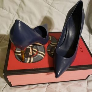 Gucci kristen bamboo heels